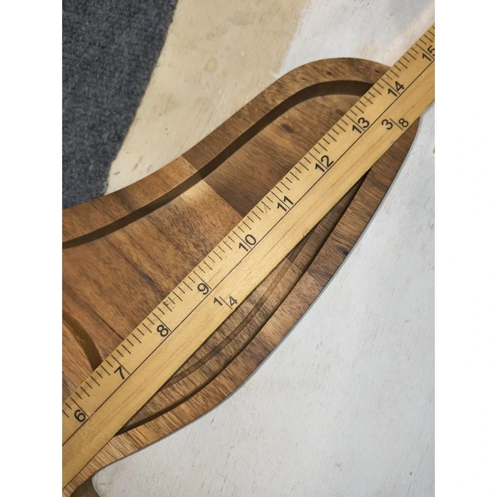 Destination Holiday Wood Cowboy Boot Charcuterie Board Western Serving Tray‎